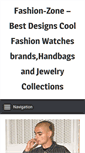 Mobile Screenshot of fashion-zone.biz